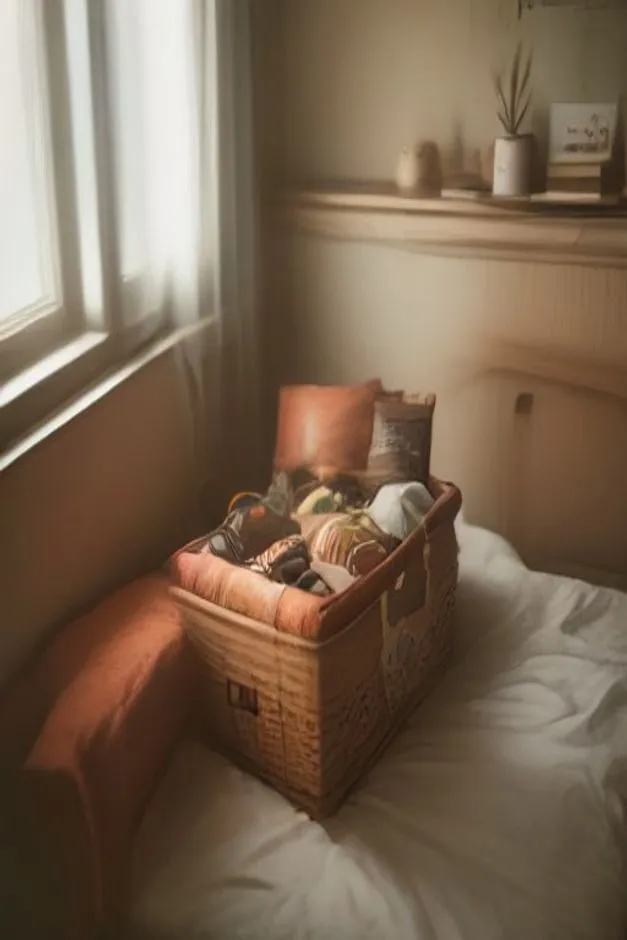 15 Aesthetic Halloween Boo Basket Ideas That Don't Look Cheap 13 College Dorm Survival Boo Basket for Students - halloween boo basket ideas (AI Generated Image)